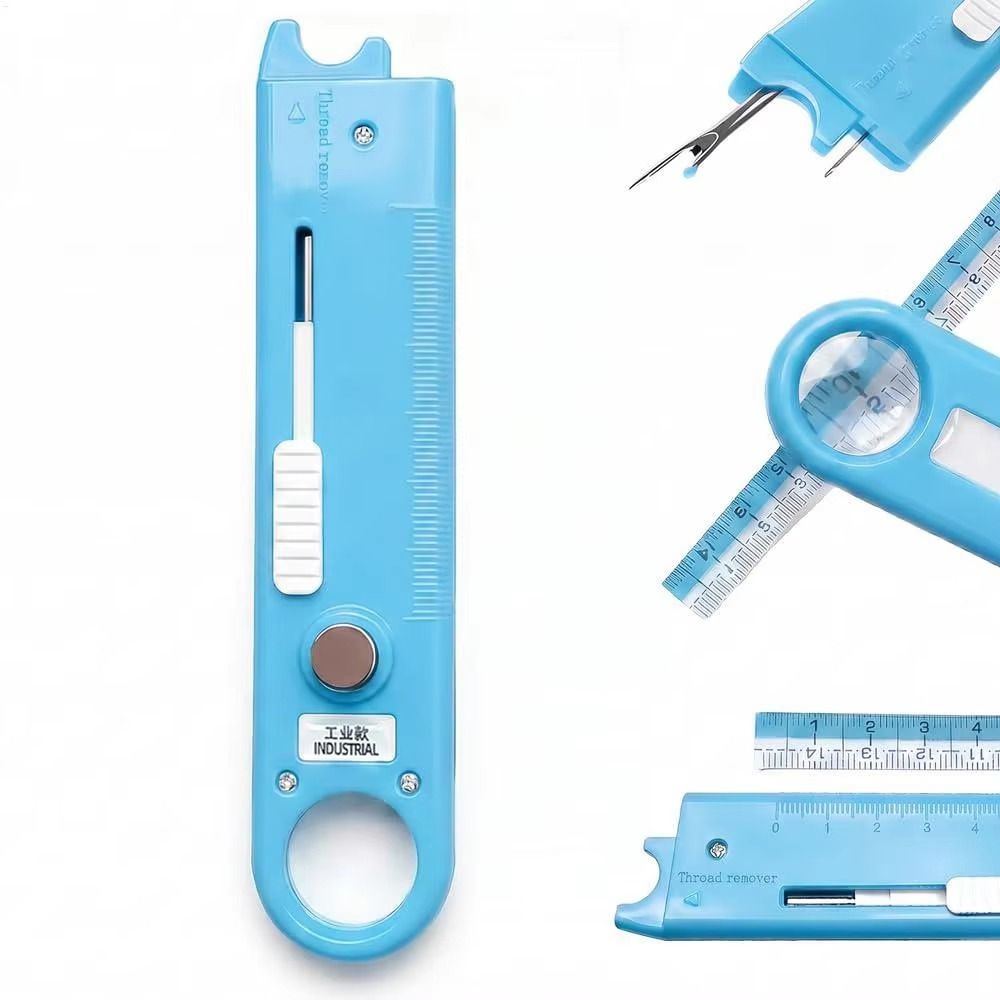 Multifunctional Sewing Tool Portable Needle Piercer Precision Tool for Elderly