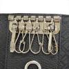Pristine Dunhill Key Holder  D9 With Logo All-over Print 6-key Hook Black Used