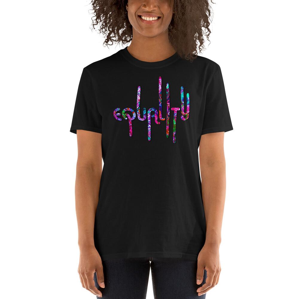 

EQUALITY Equal Rights LGBTQ Ally Unity Pride Feminist TShirt Unisex T-Shirt M