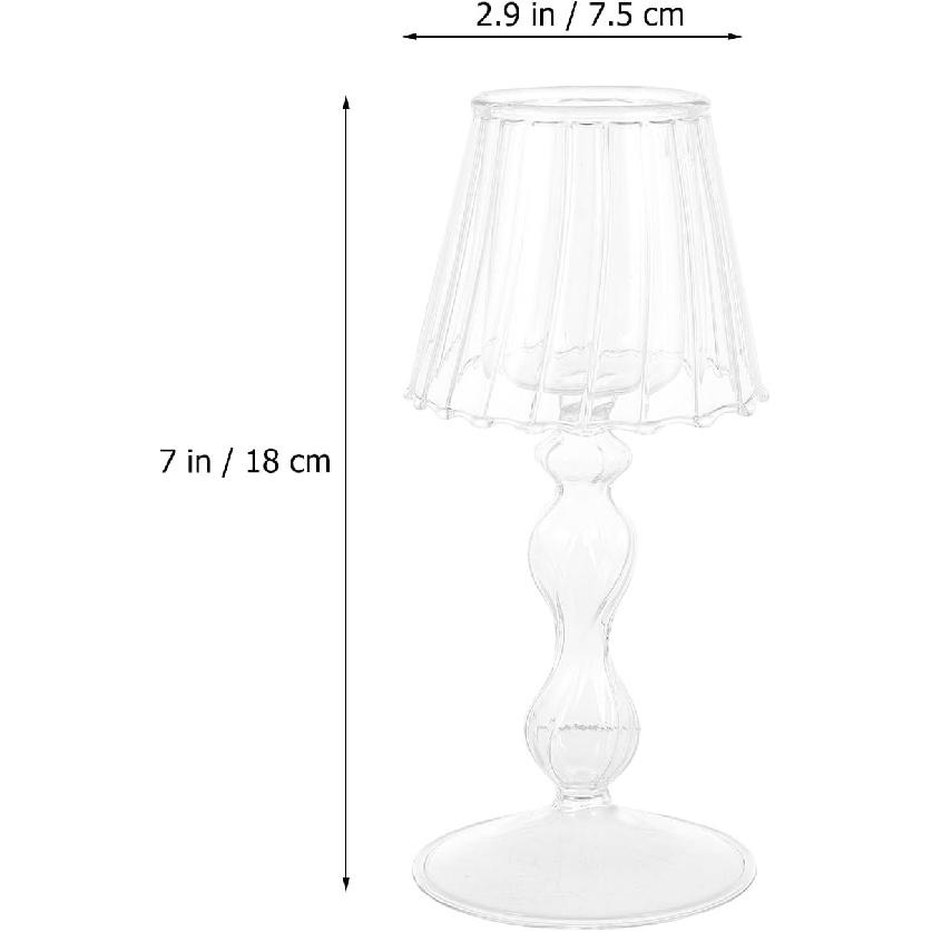 

2 шт. Подсвечник Настольный Подставка для чайной свечи Настольный подсвечник Настольный подсвечник Подставка для чайной свечи Стеклянный подсвечник Стеклянный подсвечник Стекло