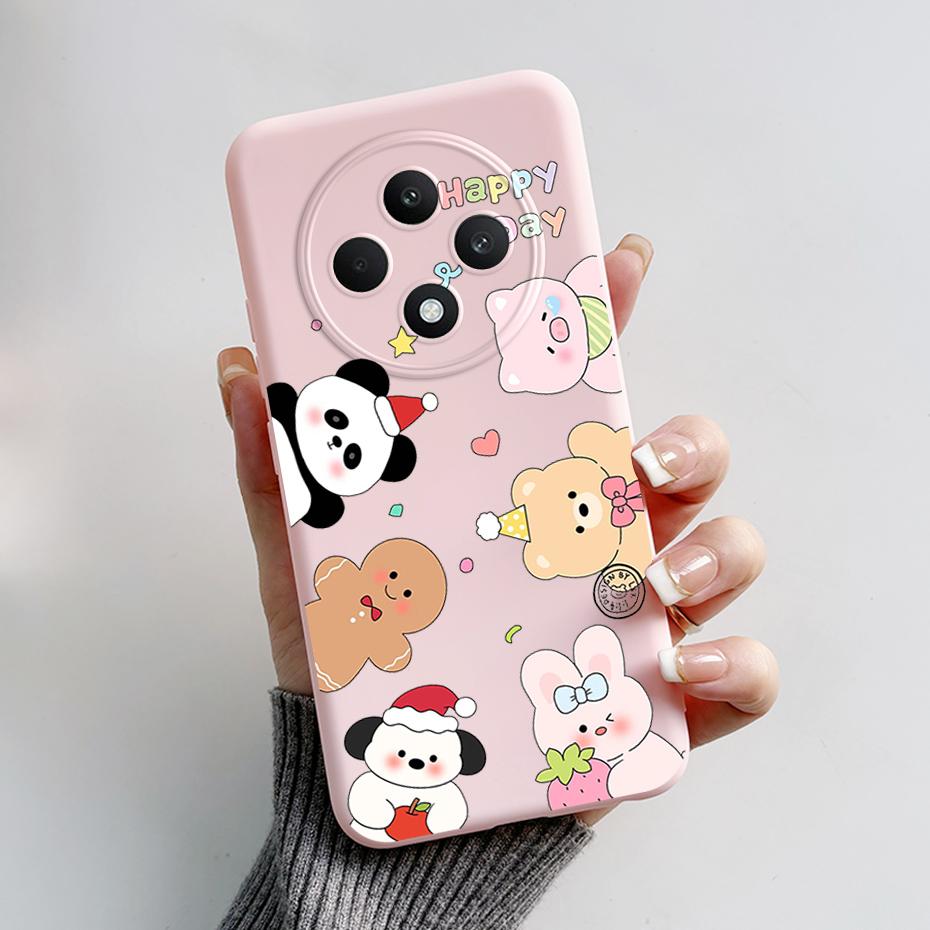For OPPO Reno 12 FS 5G Case Bear Frog Silicone Soft Phone Cover for Oppo Reno 12 F Cases Reno12 FS Reno12FS 12 F 12F 12FS 4G 5G