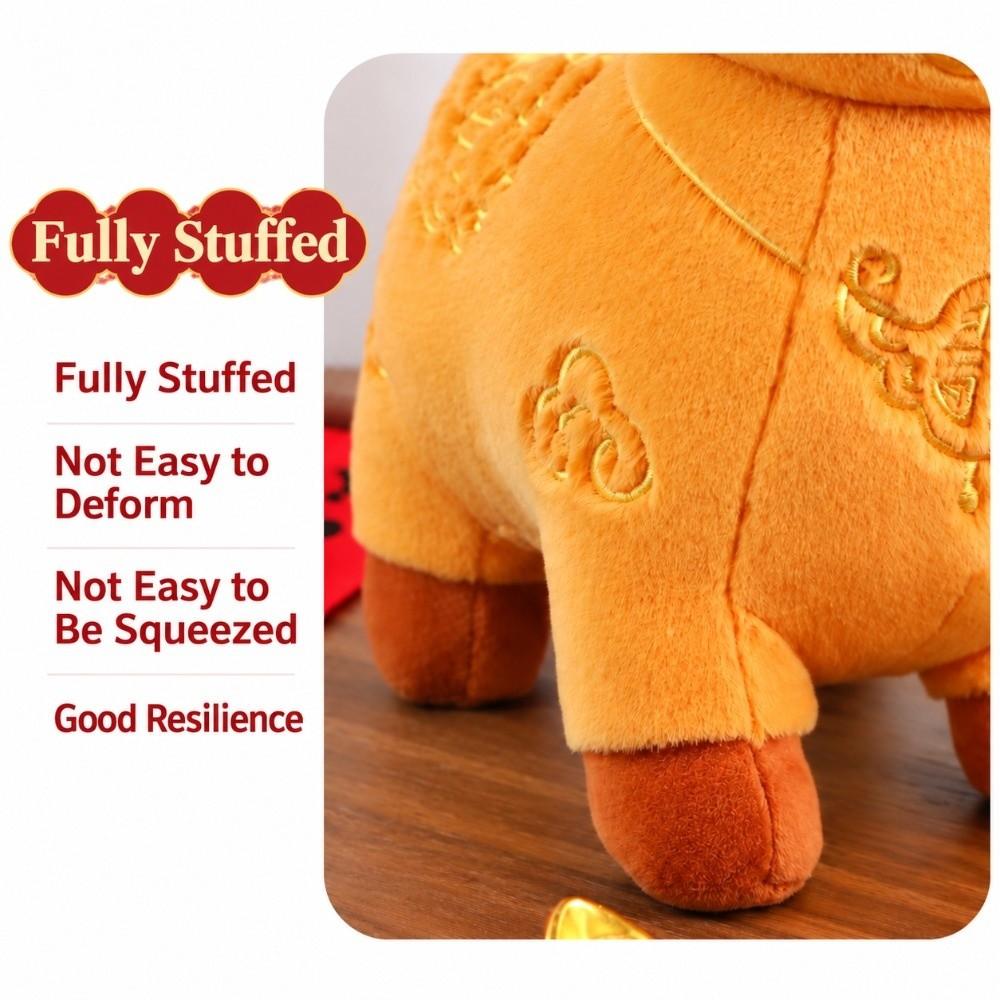20/30cm Plush Mascot Doll New Year Mascot Goat Plush Doll Sheep Stuffed Animal Toy Home Decoration