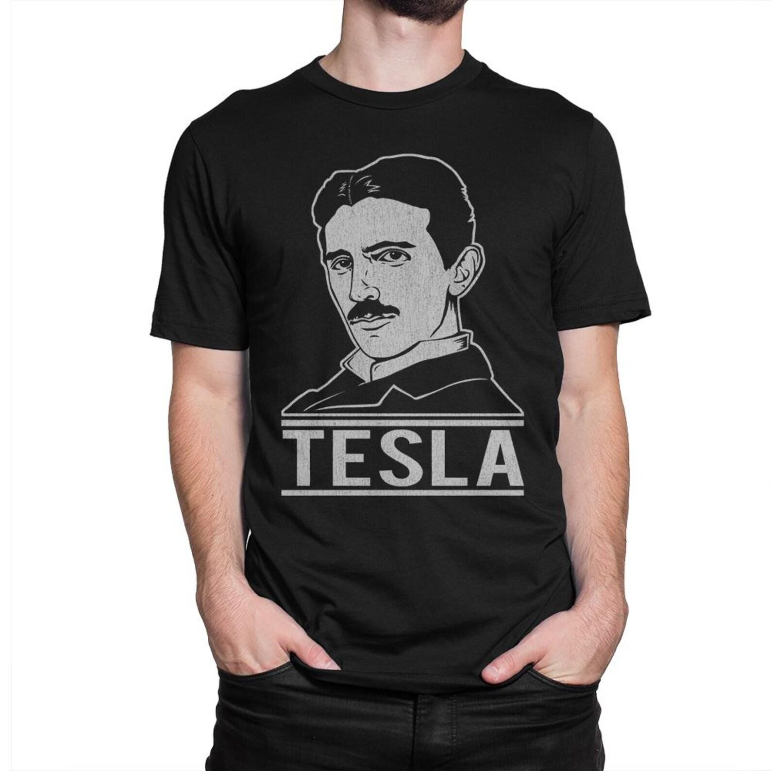 Nikola Tesla Vintage T-Shirt, Men s and Women s Sizes M