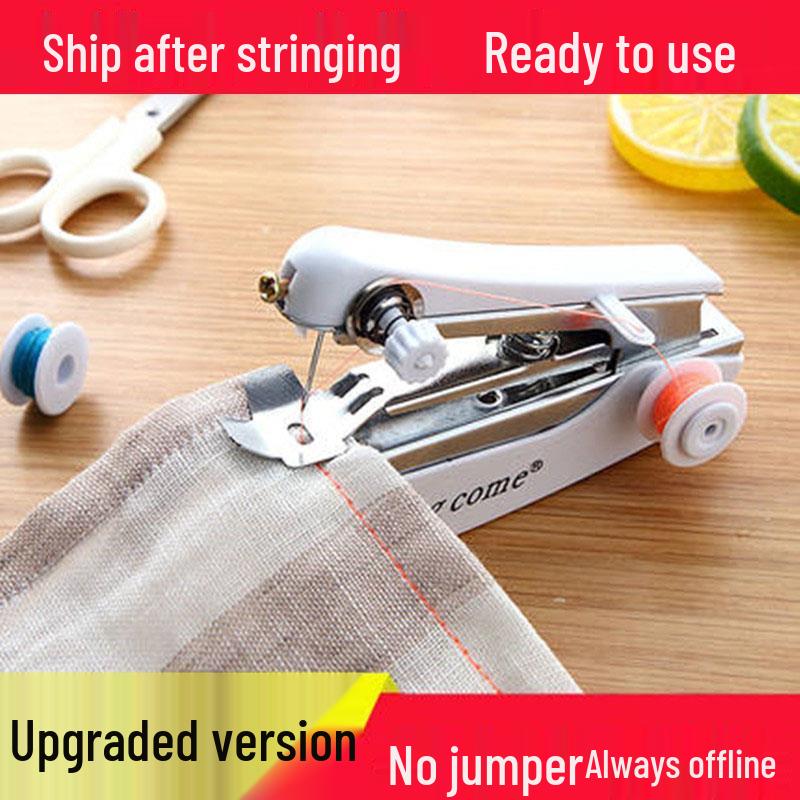 Kompakte Handnähmaschine - Tragbar & Automatisch für Heimschneiderei