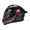 Motorcycle Helmet Full Face Rapid Street Helmet Unisex Adult Cool Rider Equipment Four Seasons New