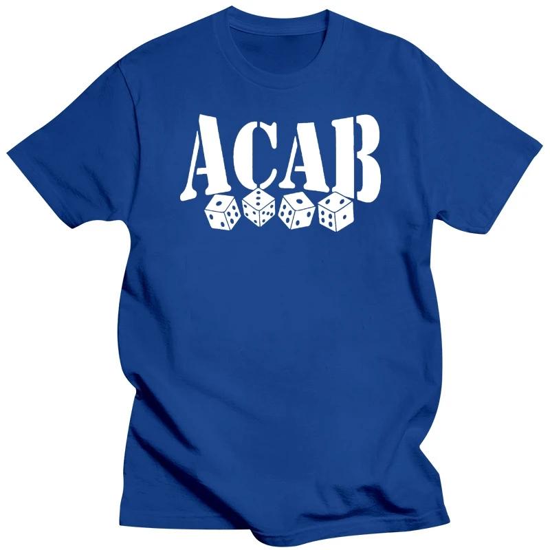 ACAB1312 Gothic Rebellious Trend Street Highquality 100 Pure Retro Original Dojo Summer Mens Shortsleeved Tshirt