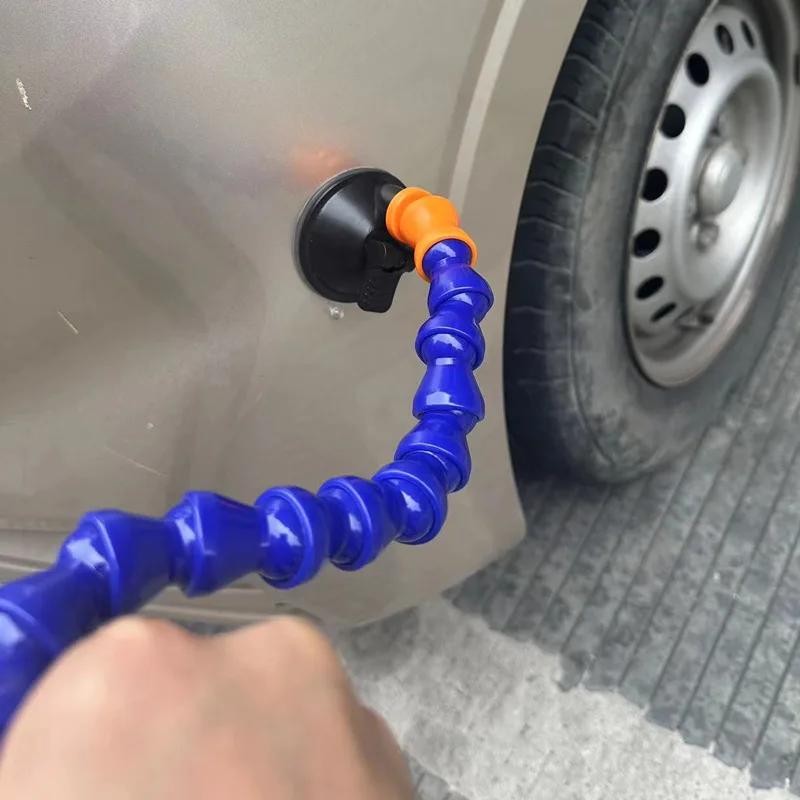 Automotive Dent Repair Tool Double Suction Cup Light Load Universal Joint Elbow Bracket Dent Detection