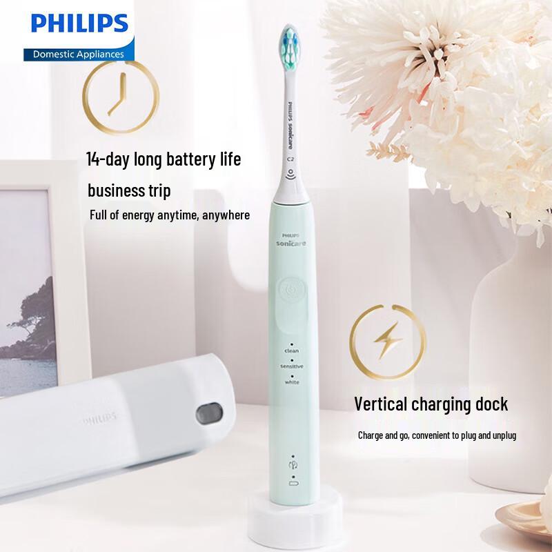 Philips HX3697/25 Sonic Electric Toothbrush 7x Plaque Removal