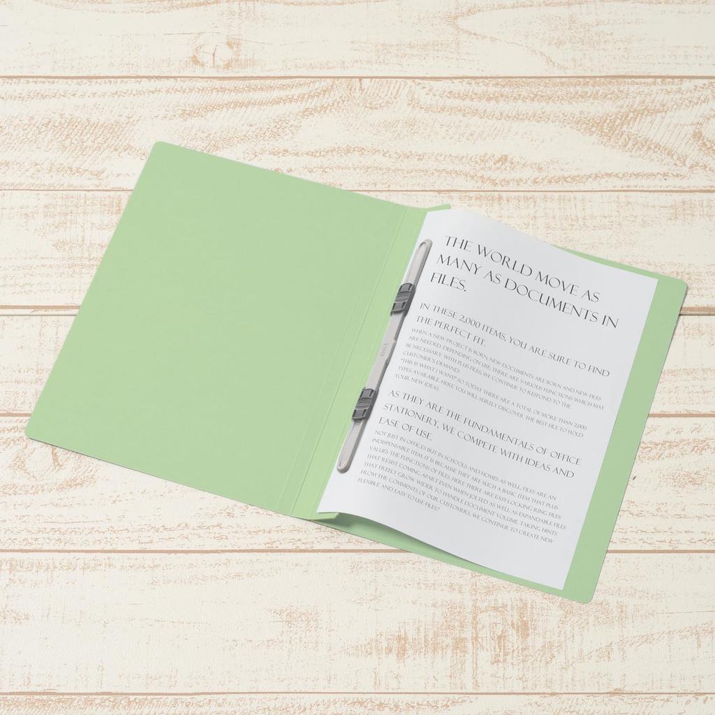Plus PP Flat File B5 Green 10-pack NO.131P 98-366×10