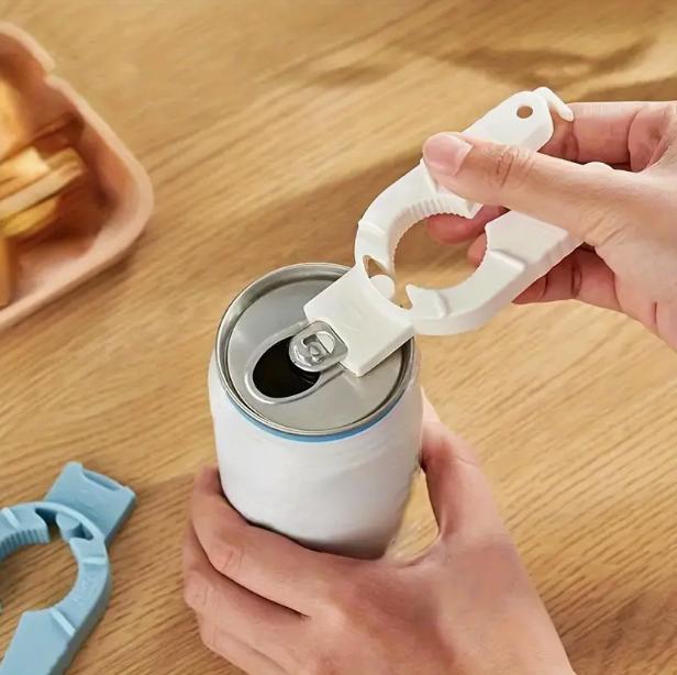 Apribottiglie Multifunzione Portatile Apribottiglie a Vite per Bottiglie d'Acqua Donne Mano Debole Rimuovi Coperchio Portatile Strumento di Apertura da Cucina Assist