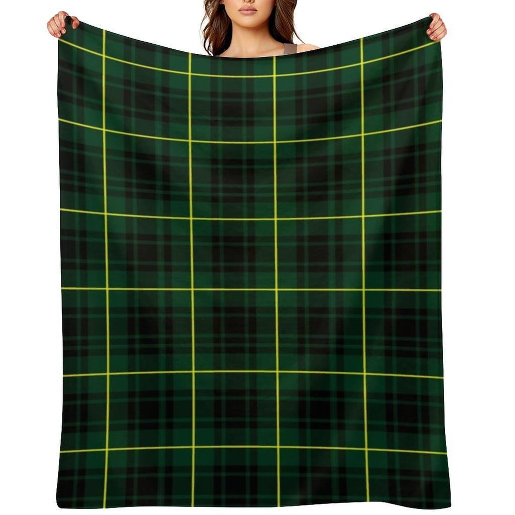 Clan MacArthur Tartan Throw Blanket Decoratives Luxury Thicken bed plaid Soft Blankets