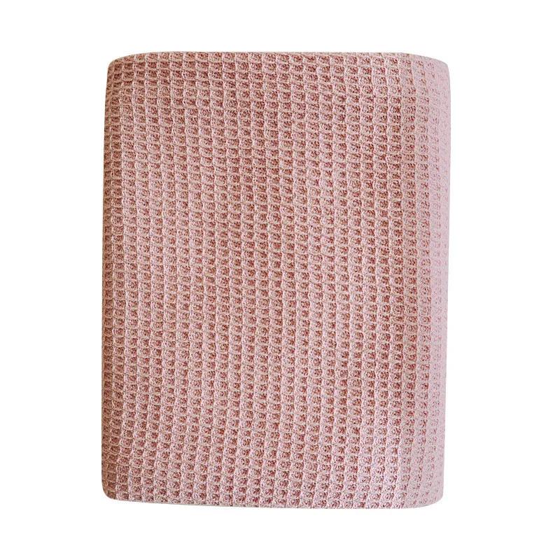 1Pc 45x65cm Waffle Cotton Solid Color Home Absorbent Tea Towel Kitchen Dish Cloth Table Napkin