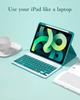 Keyboard Case for iPad iPad iPad iPad Air iPad Pro with Mouse and Pencil Wireless Magnetic Detachable Keyboard Color Popular with and Women 9, 8, 7,