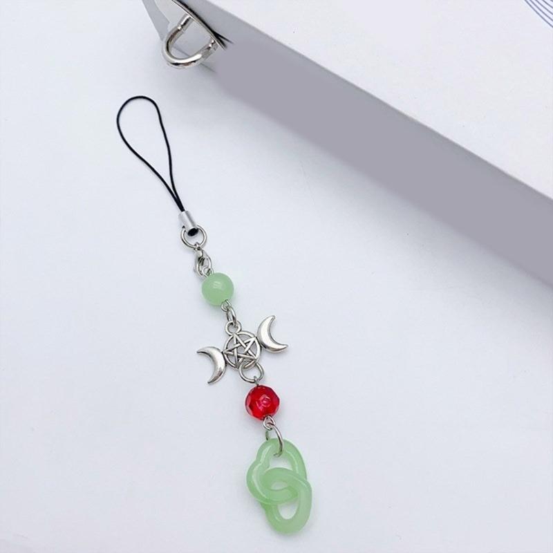 Cute and Stylish Keychain Phone Strap Trendy Keychain Phone Strap Set with Keyring and Cord Multi Functional Keychains