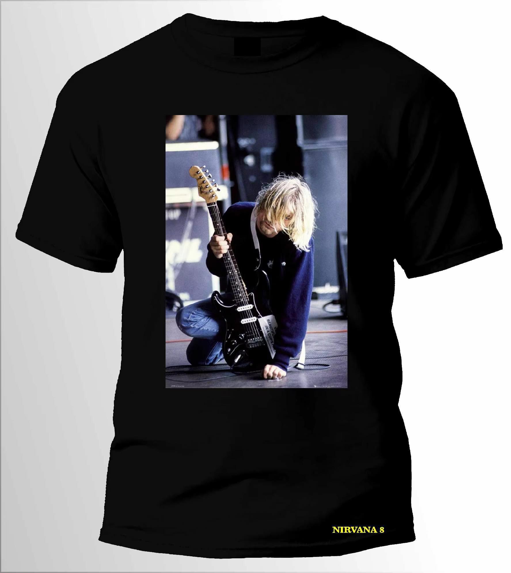 

Kaos Band NIRVANA T-shirt Band Metal Rock Kaos Musik Premium Distro Bahan 24s Dewasa Unisex Kaos Viral 4XL