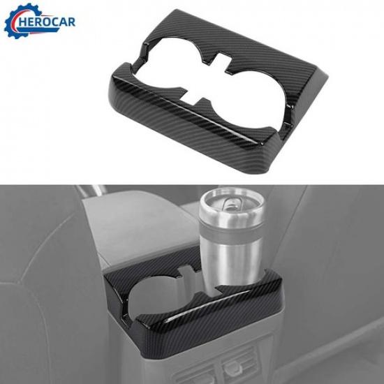 Rear Seat Cup Holder Frame Decor Cover Protector Trim For Chevy Colorado -25