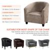 Club Chair Cover Stretch Armchair Slipcover Bar Living Room Tub Protector Cover