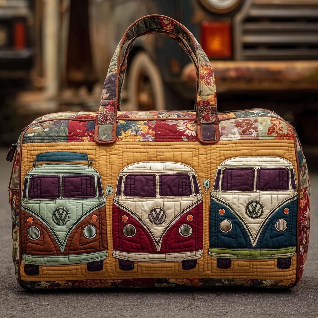 3D Bus Series Travel & Yoga Bag – Women's Handbag & Fitness Tote