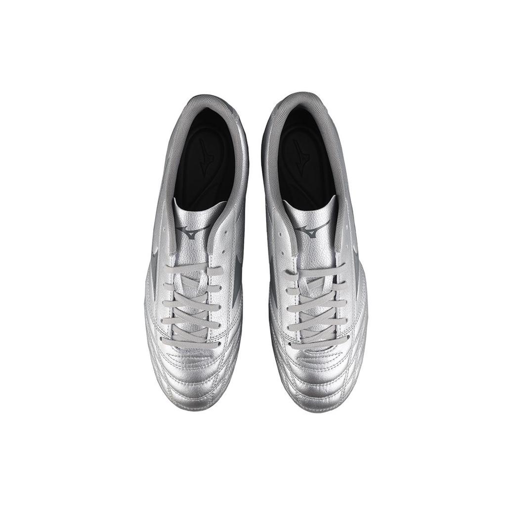 Mizuno Loose Round Toe Lace-Up AG (Rubber Short Studs) Non-Slip Soccer Shoes Men Soccer Shoes Mercury P1GA239303