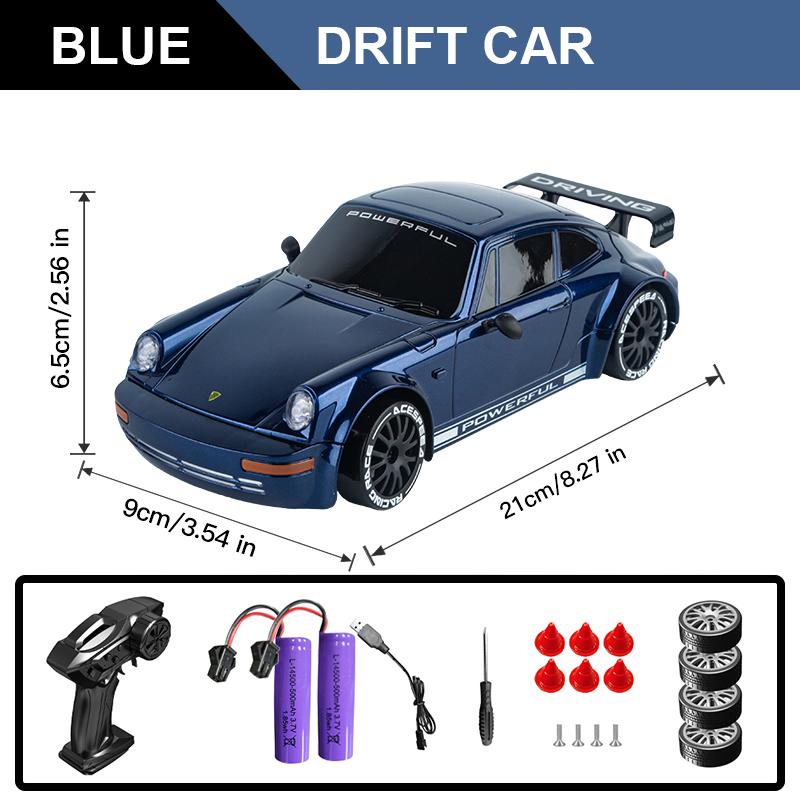 KF27 RC Car 1/20 Competitive Drift Racing 2.4G 4WD High Speed Four-Wheel Drive Car with Light Remote Control Vehicle Toys Boys