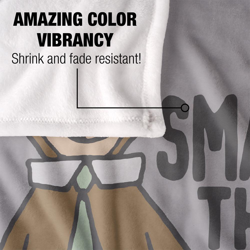 Yogi Bear Smarter Than Average Blanket