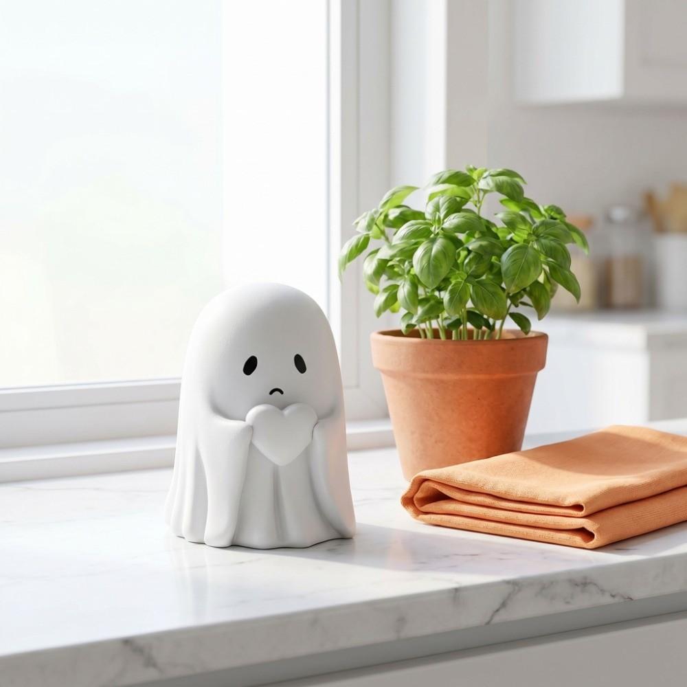 Statues Crafts Halloween Ghost Statues Miniature Models Desktop Figurine Bedroom Office