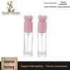 30ml Herzförmige Druckkappe Glasflasche für Foundation & Serum für Kosmetika.