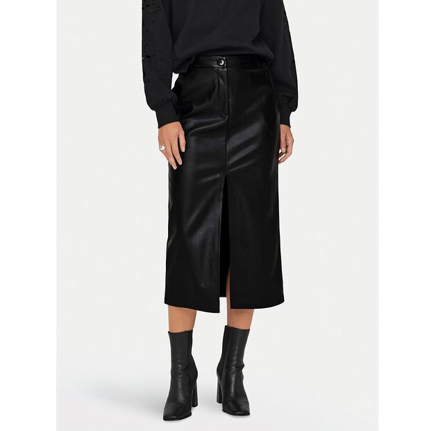 Юбка из искусственной кожи ONLY Heidi EU XL