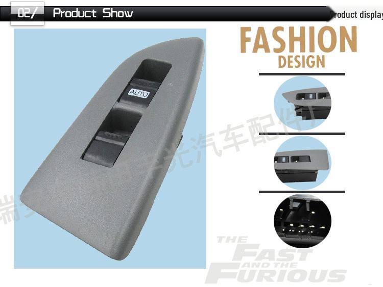 Left-Hand Drive Power Window Lift Switch Assembly for Isuzu