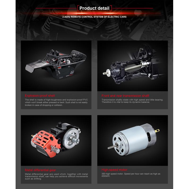 Subotech BG1513 1/12 4WD RTR High Speed RC Off-road Vehicle