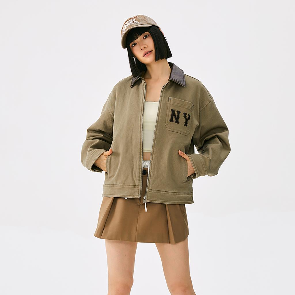 New MLB New York Yankees Basic Collection 25FW Baseball Jacket Unisex 3AJPB0154-50BGD