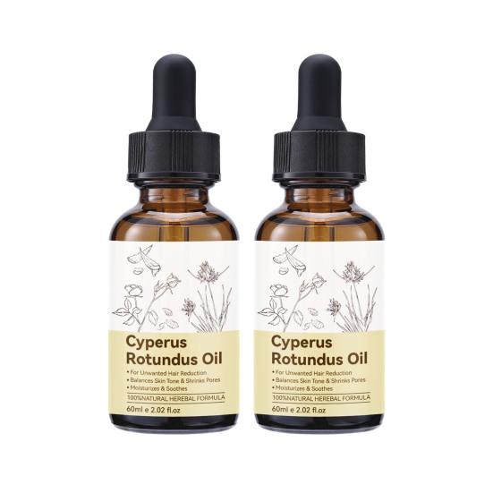1/2Pcs 60ML Natural Cyperus Rotundus Oil Reducing Body Hair Growth Moisturizing Soothing Men Women Hair Removal Essential Oil