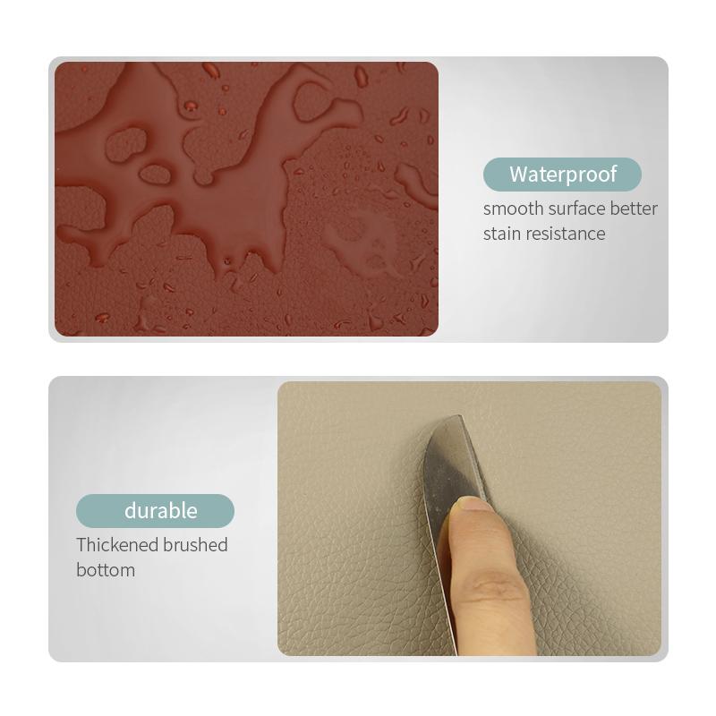 35x137cm Leather Repair Tape Self-Adhesive PU Fabric Repair Patch Stickers for Sofas Bags Furniture Car Seats Easy to Operate