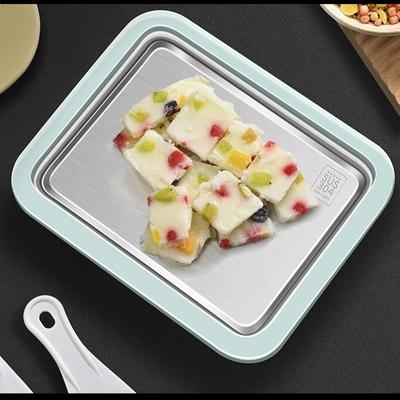 Ice Cream Plate Maker Kitchenware Stainless Steel Food Grade Material Durable Yogurt Machine for