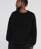 Tener Twisted Knitwear Colored Sweatshirt_Black