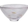 Japanese Crystal Glass Kung Fu Tea Cup with Gold Painting - Small Tasting Bowl