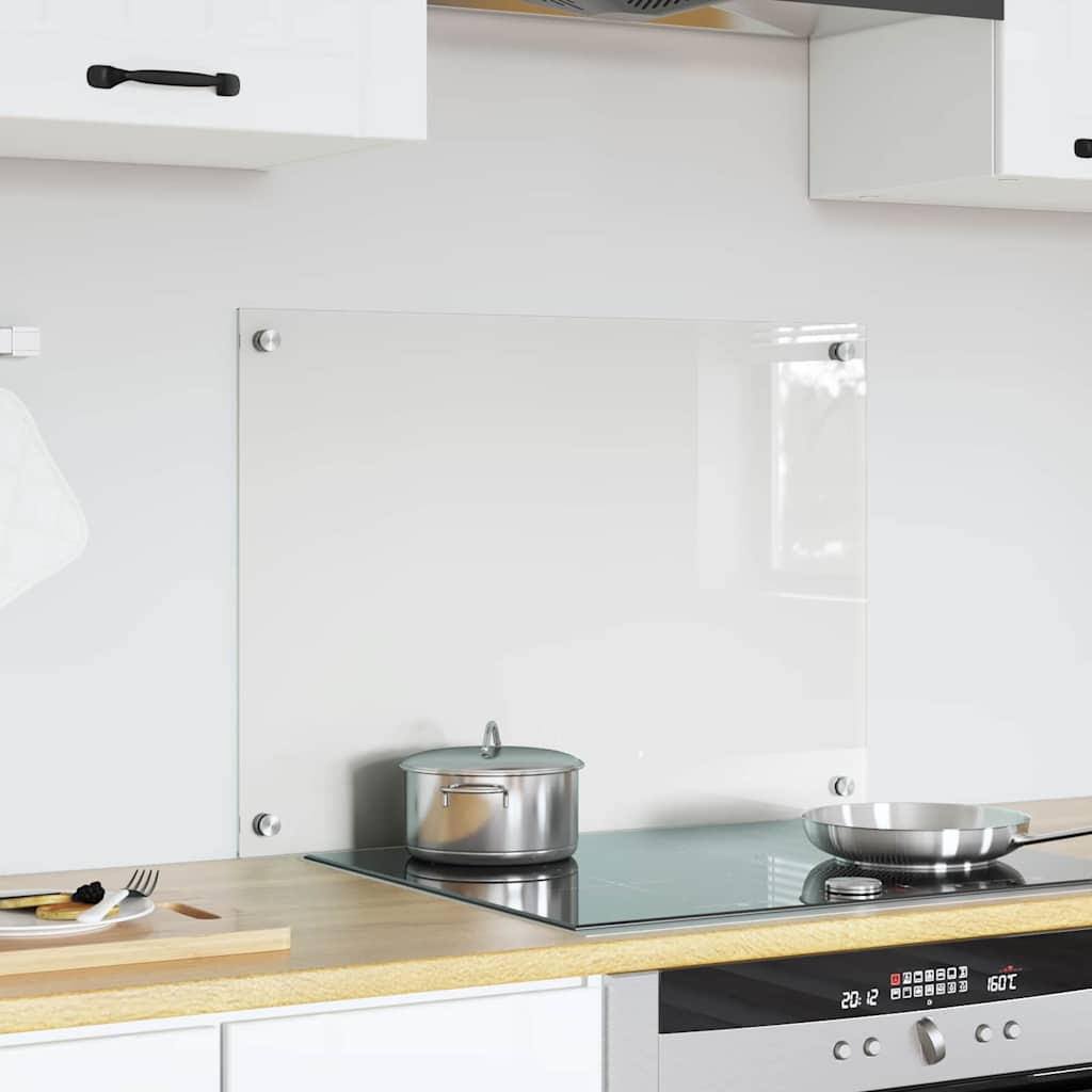 Transparent Kitchen Backsplash 70 X 50 Cm Tempered Glass