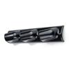 Carbon Fiber Look Car Dash 3 Hole Triple Gauge Meter Mount Holder Pod 52mm