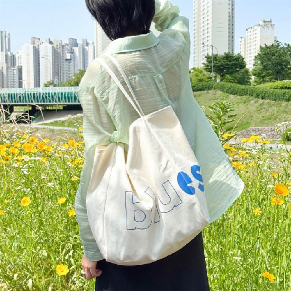 New Arrivals Open Run Women Big Size Canvas Shopper Bag