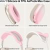 AirPods Max TPU Transparent Gradient Protective Case: Headband & Ear Cup Cover