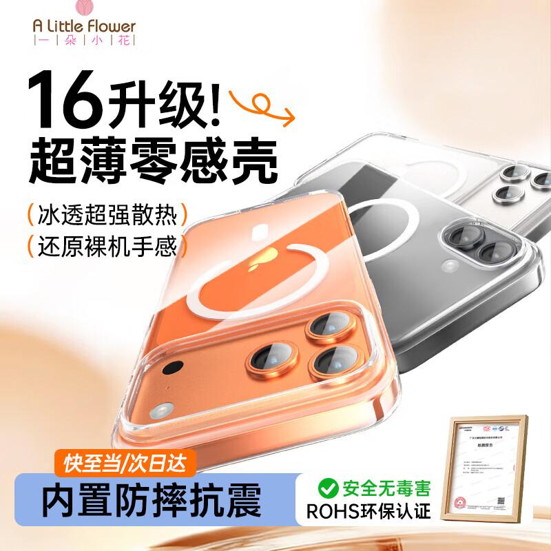 Magnetic Clear Protective iPhone Case