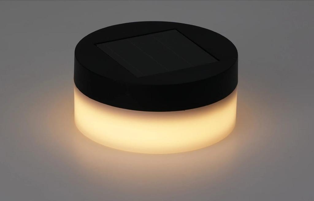 Solar garden lamp LED 12cm Warm white light waterproof