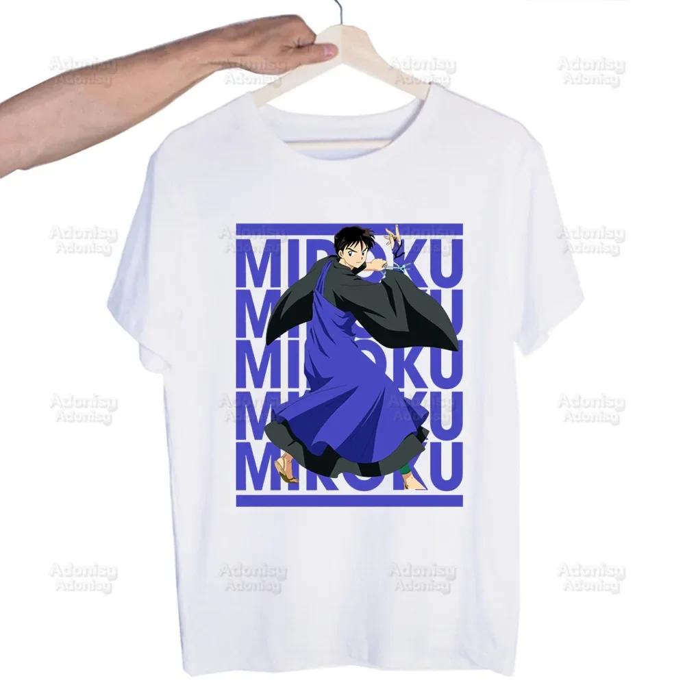 Inuyasha Sesshoumaru Higurashi Kagome  Unisex's Tshirt Cute Printing Shirt  Unisexs Fashion T-Shirt For  Unisex Casual Tops Short Sleeve Shirt