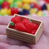10-Piece Set: Mini 3D Fruit Dollhouse Dining Table Play Food Props