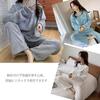 [YUESUO] Room Wear Ladies Flannel Pajamas Pajamas Top and Bottom Set Long Pants Tops Long Sleeve Room Wear Fluffy Pajamas Warm Ladies Fluffy Saint