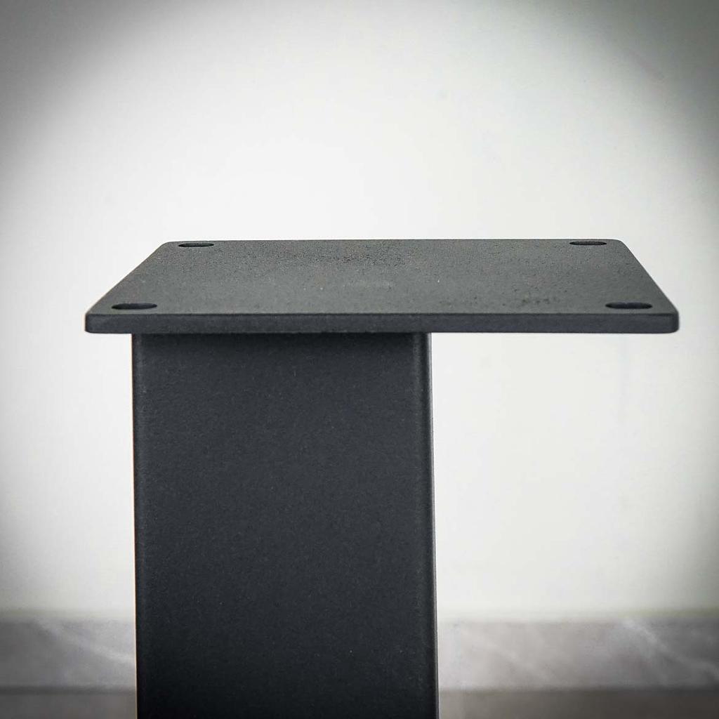 U-shaped leg 82x71 BLACK