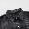 Men’s Checked Long-sleeved Shirt – Men’s Business and Casual Shirt