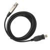 Microphone Converter Cable USB To XLR Adapter Wire with Sound Card for Musical Instrument Recording