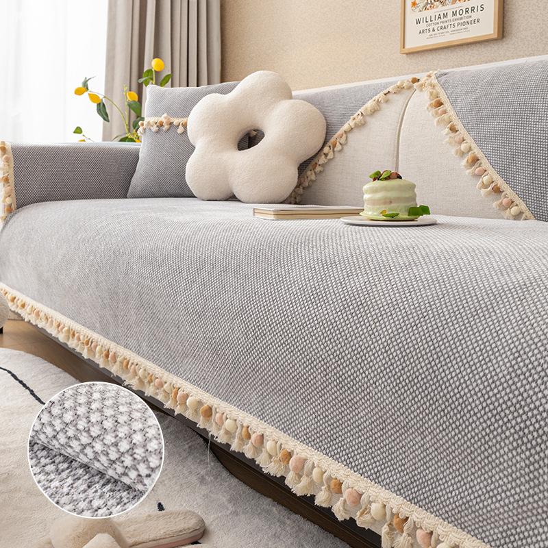 Sofa Cushion All-Season Universal Seat Cushion Sofa Cover 2024 New Simple Modern Cover Towel Cushion