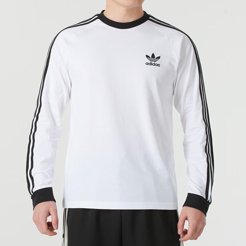 Adidas Men s 3-STRIPES Long Sleeve T-Shirt IA4879 XL